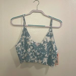 Tie-dye crop top